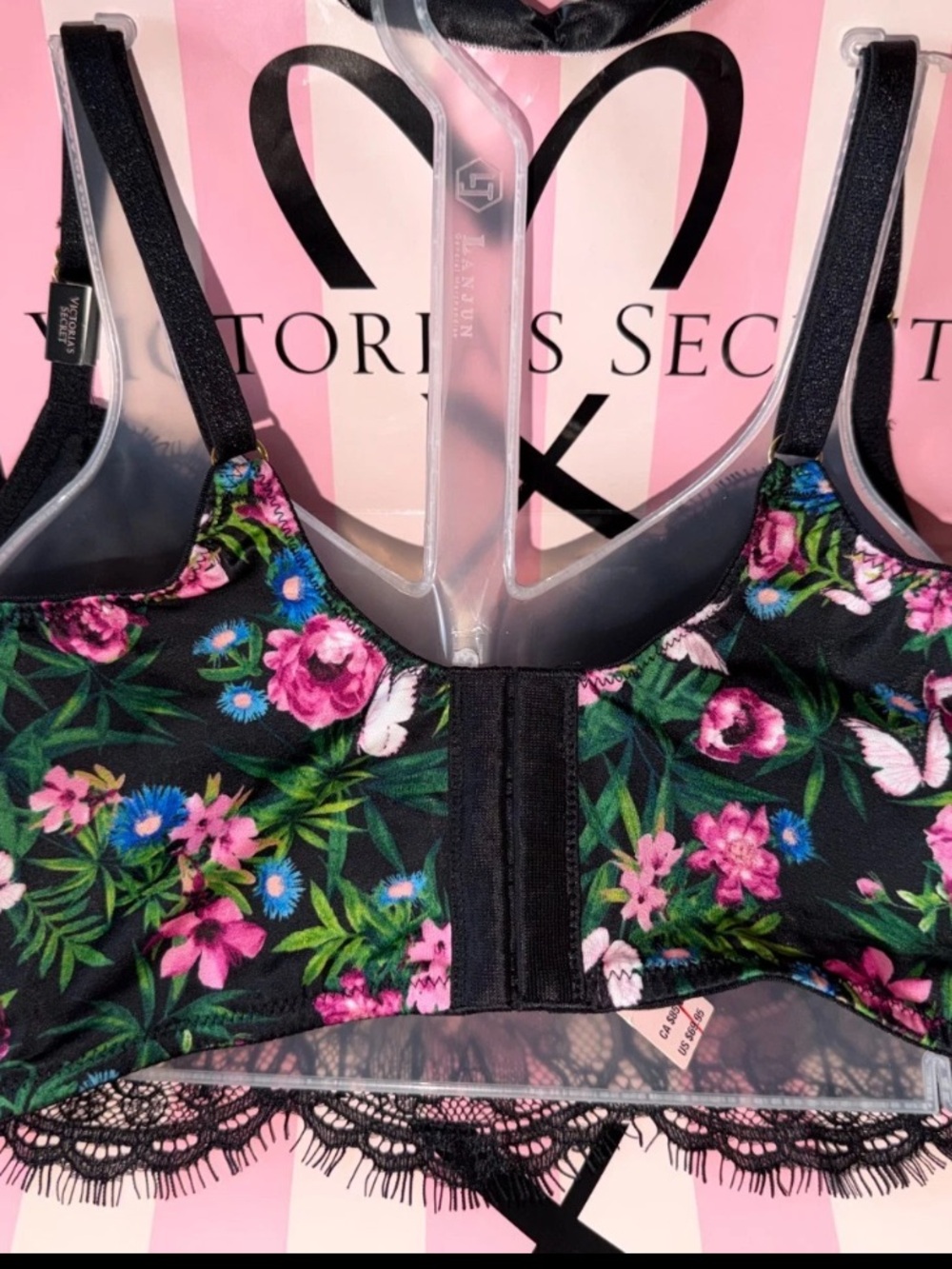 Very Sexy
Moonlit Garden Print Black So Obsessed Unlined Corset Top View 3
